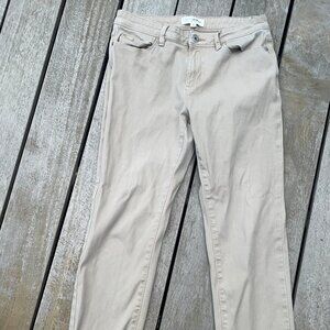 Jach's Girlfriend New York Women's Jeans - Size 6, Color - Tan